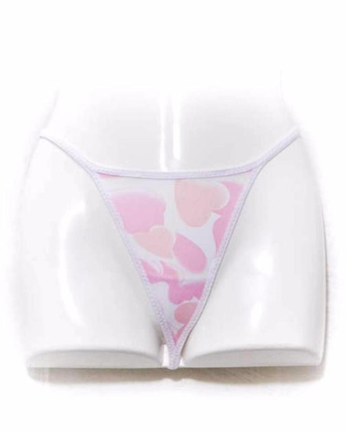Pink Heart Hosiery Padded Nighty