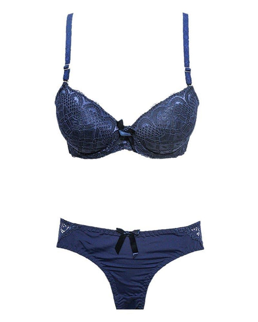 Bridal Navy Blue Double Padded Bra Panty Set - By Kailanni - Online  Shopping in Pakistan - Online Shopping in Pakistan - NIGHTYnight