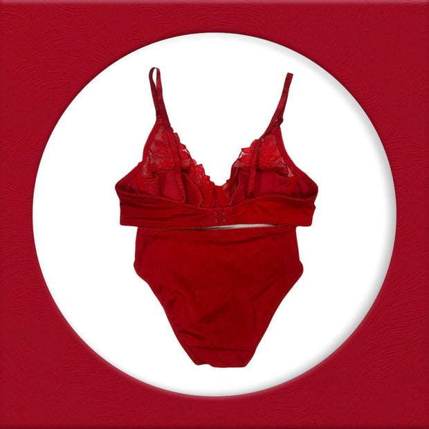 Red Bridal Bra Panty Sets - Non Padded Underwired Bra Panty Set 2022