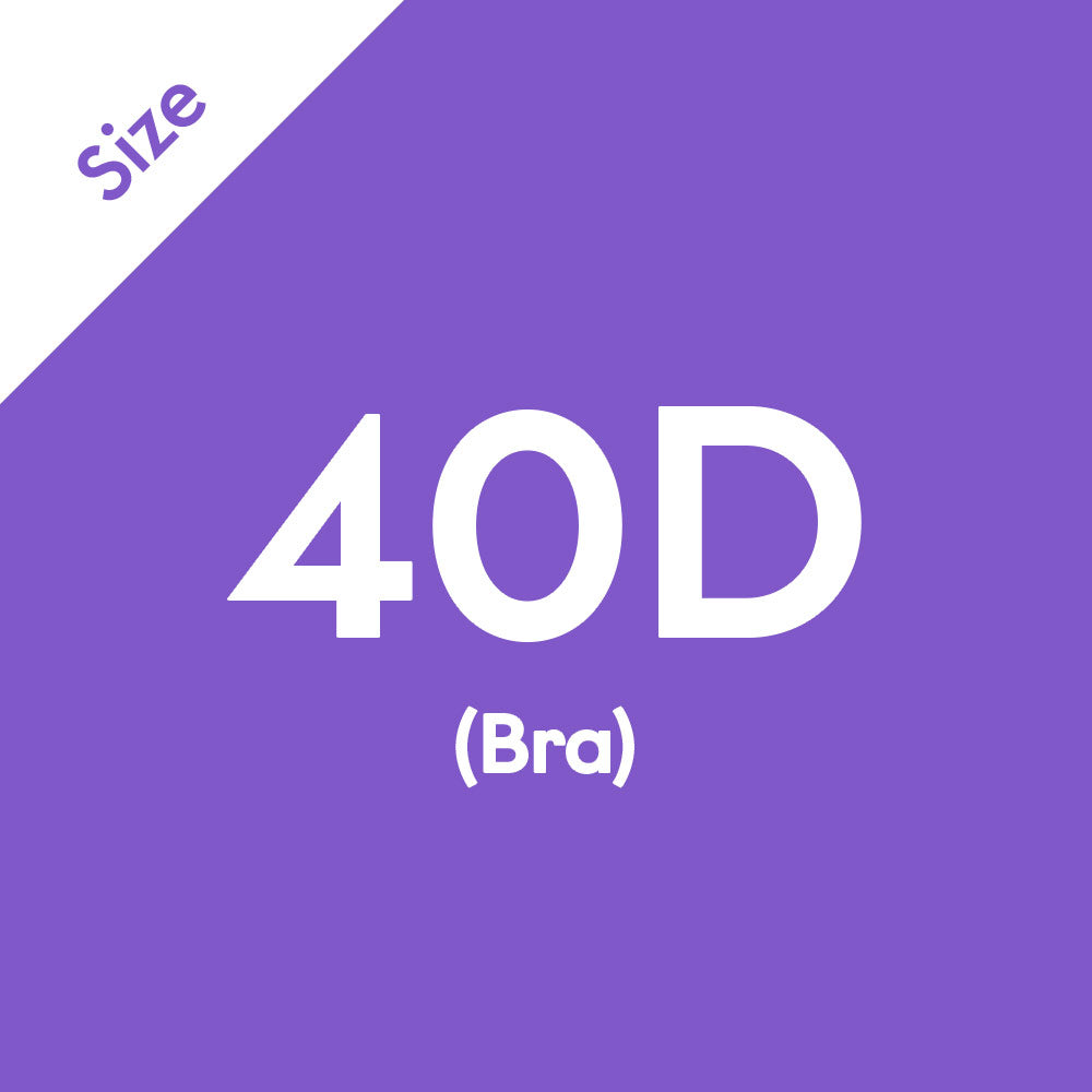 40D Bra Size