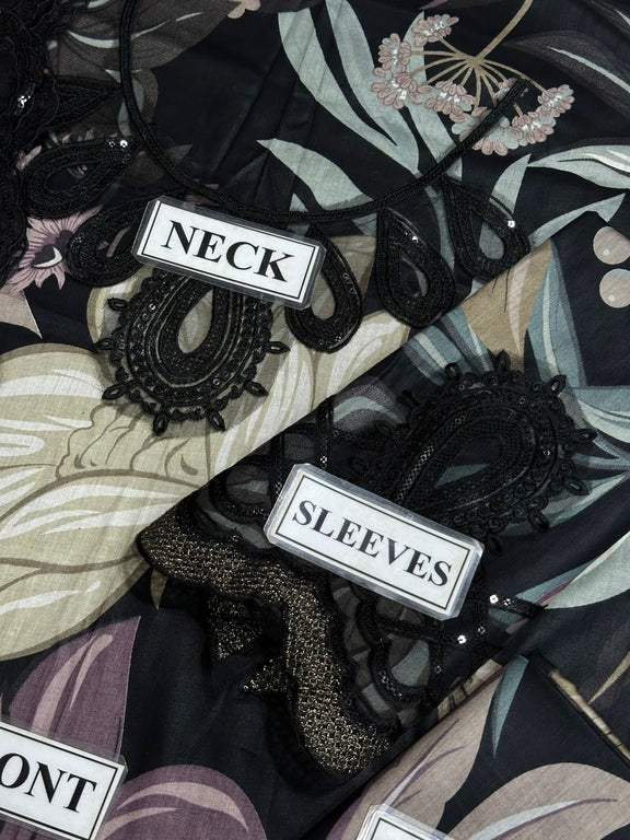 Baroque | 3-Piece Embroidered Lawn Suit