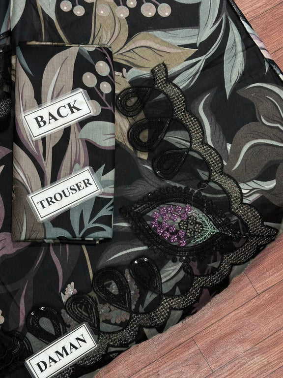Baroque | 3-Piece Embroidered Lawn Suit