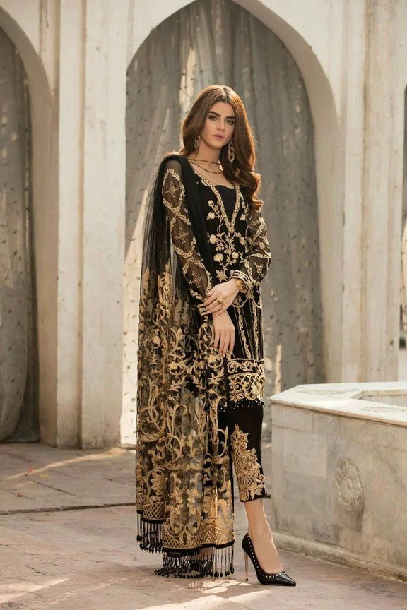 GULAL Embroidered 3-Piece Suit