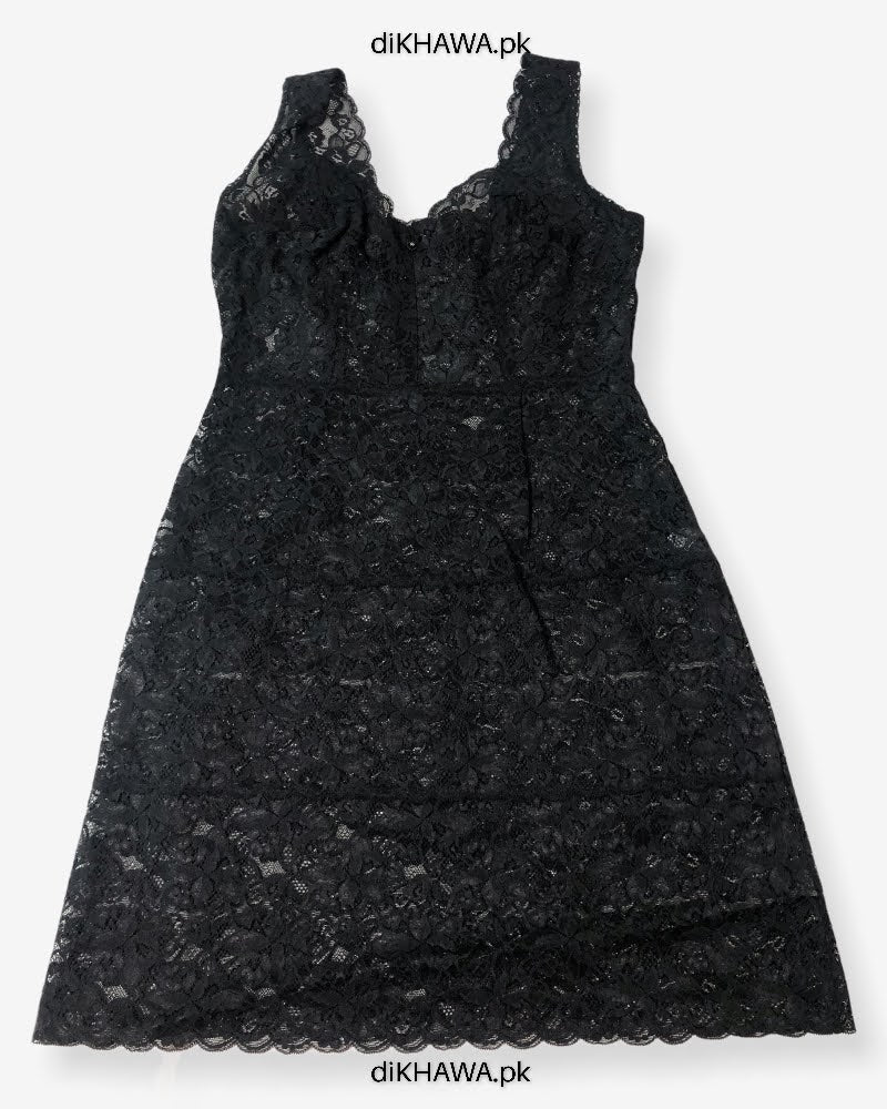 Imported Floral Lace Mini Nighty