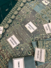 Asim Jofa Makhmali Collection – Unstitched Luxury Chiffon Embroidered 3-Piece Suit