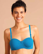Ferozi Pushup Bra - Massage Form Bra with Removable Straps - Underwired Single Padded Bra