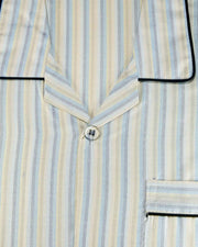 Mens Wedding Nightdress - Striped Design Nightwear By Hy-Brow Plus High Classic