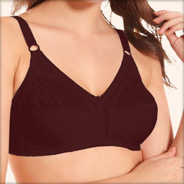 Nancy Bra - Flourish Bra - Net Soft Cotton Bra - Non Padded Non Wired Bra