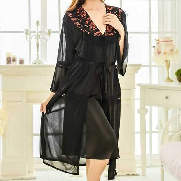 PRINTED GONE CHEMISE - Nighty - diKHAWA Online Shopping in Pakistan