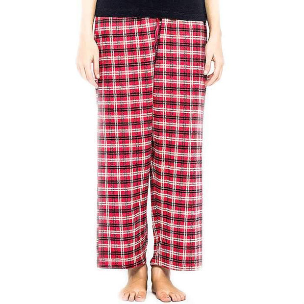 VALERIE WOMEN LINING CHECK PAJAMA - Ladies Pyjama - diKHAWA Online Shopping in Pakistan