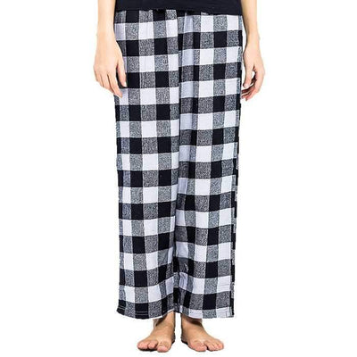 VALERIE WOMEN CROSS CHECK PAJAMA - Ladies Pyjama - diKHAWA Online Shopping in Pakistan