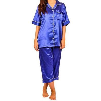 Valeria Two Pcs Night Suit - Ladies Nightdress - diKHAWA Online Shopping in Pakistan