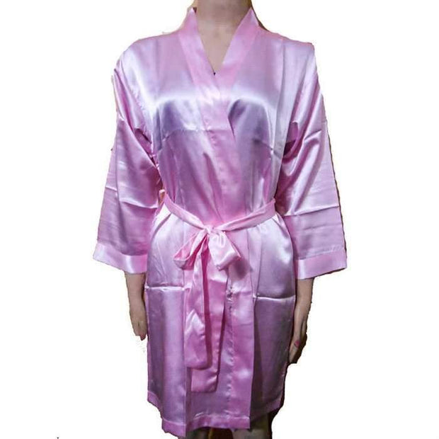 Purple Satin Nighty Gown - Ladies Gown - diKHAWA Online Shopping in Pakistan