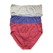 Plus Size Basic Cotton Panty - Pack of 3