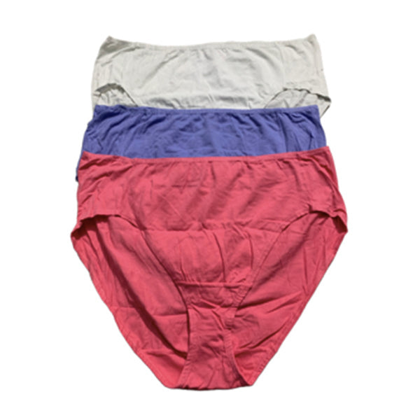 Plus Size Basic Cotton Panty - Pack of 3