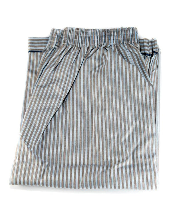 Mens Wedding Nightdress - Striped Design Nightwear By Hy-Brow Plus High Classic