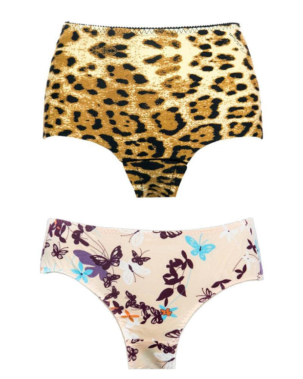 Pack Of 2 Multicolour  Panties For Girls - By Dishini
