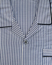 Mens Wedding Nightdress - Striped Design Nightwear By Hy-Brow Plus High Classic