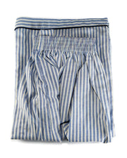 Mens Wedding Nightdress - Striped Design Nightwear By Hy-Brow Plus High Classic