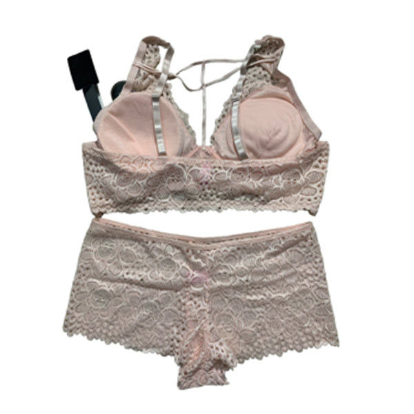 Windsor Padded Lace Design Bralette Bra Panty Sets