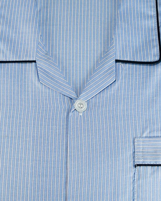 Mens Wedding Nightdress - Striped Design Nightwear By Hy-Brow Plus High Classic