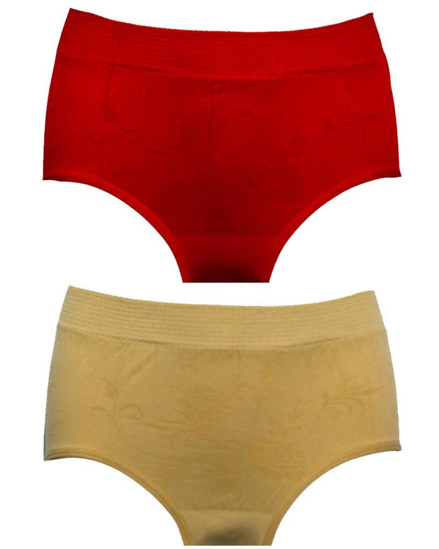 Pack Of 2 Panties In Multicolour For Women's 2917 - Best For Ladies
