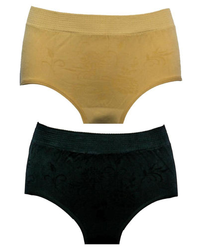 Pack Of 2 Multicolour  Panties For Women's 2917 - Best For Ladies