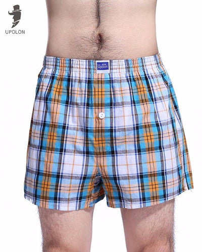 Pack of 2 - Mens Boxer Shorts - Woven Cotton Boxers