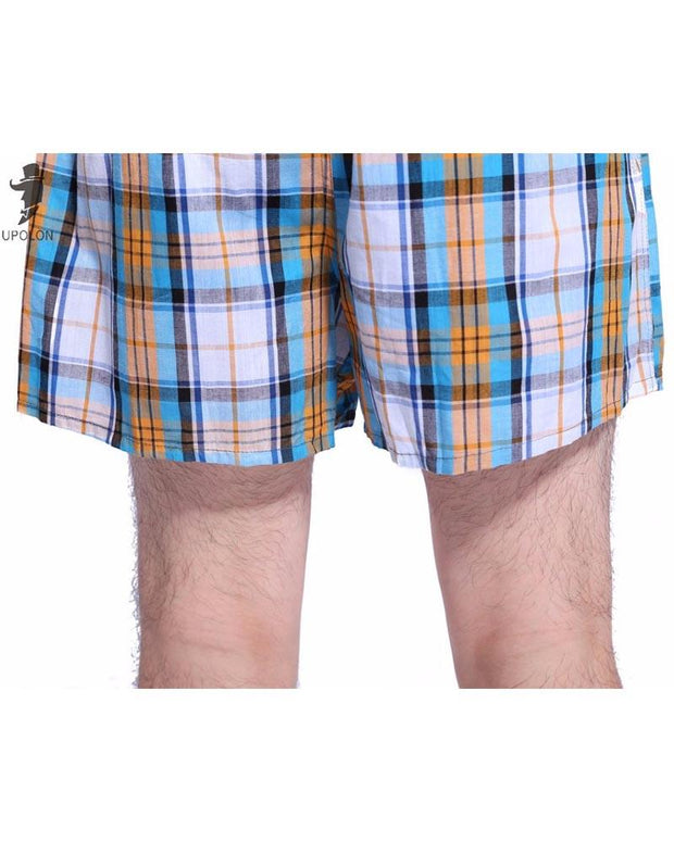 Pack of 2 - Mens Boxer Shorts - Woven Cotton Boxers