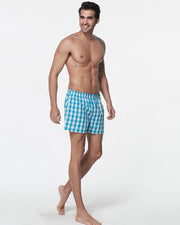 Pack of 2 - Mens Boxer Shorts - Woven Cotton Boxers