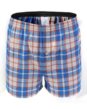 Pack of 2 - Mens Boxer Shorts - Woven Cotton Boxers