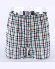 Pack of 2 - Mens Boxer Shorts - Woven Cotton Boxers