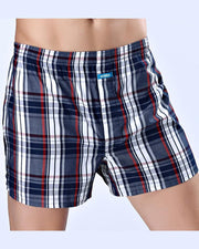 Pack of 2 - Mens Boxer Shorts - Woven Cotton Boxers