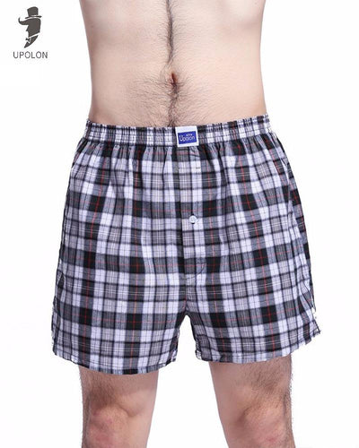 Pack of 2 - Mens Boxer Shorts - Woven Cotton Boxers