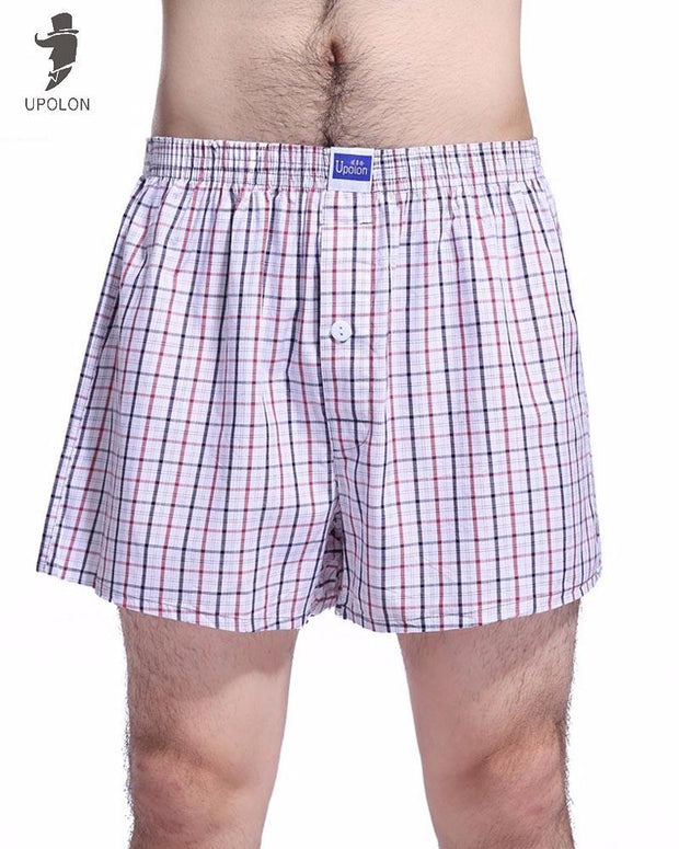 Pack of 2 - Mens Boxer Shorts - Woven Cotton Boxers