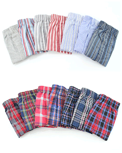 Pack of 2 - Mens Boxer Shorts - Woven Cotton Boxers