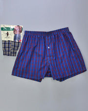 Pack of 2 - Mens Boxer Shorts - Woven Cotton Boxers