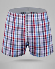 Pack of 2 - Mens Boxer Shorts - Woven Cotton Boxers