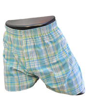 Pack of 2 - Mens Boxer Shorts - Woven Cotton Boxers