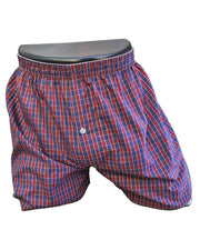 Pack of 2 - Mens Boxer Shorts - Woven Cotton Boxers