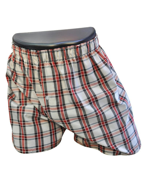 Pack of 2 - Mens Boxer Shorts - Woven Cotton Boxers