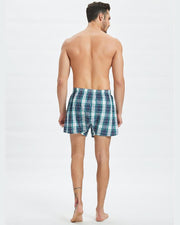 Pack of 2 - Mens Boxer Shorts - Woven Cotton Boxers