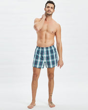 Pack of 2 - Mens Boxer Shorts - Woven Cotton Boxers