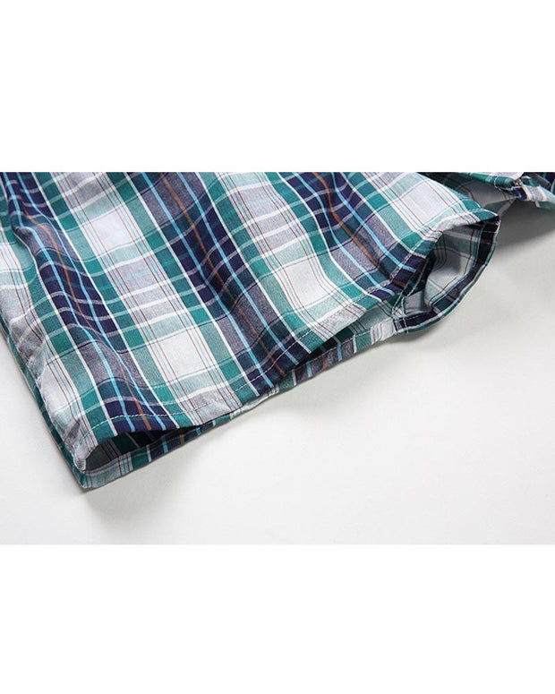 Pack of 2 - Mens Boxer Shorts - Woven Cotton Boxers