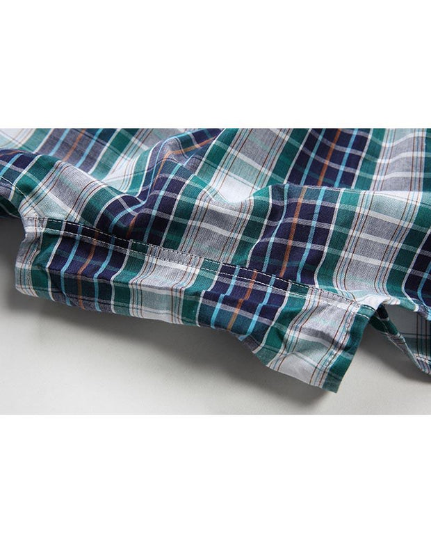 Pack of 2 - Mens Boxer Shorts - Woven Cotton Boxers