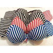 RED STRIPS PRINT BIKINI SET - Bikini - diKHAWA Online Shopping in Pakistan