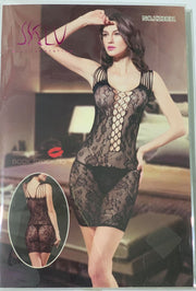 Body Stocking Fishnet Dress - Ladies Sexy Net Dresses - HZ8831