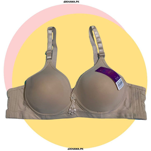 Pack off 3 Women Lightly Padded Demi Bra -239 - 2021