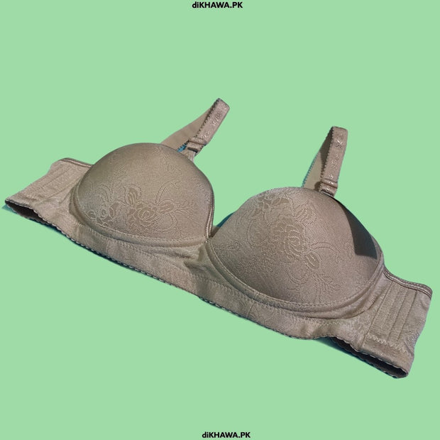 Pack off 3 Women Soft Comfortable Padded Bra - Off White 2021