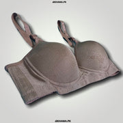 Pack off 3 Women Soft Comfortable Padded Bra - Off White 2021